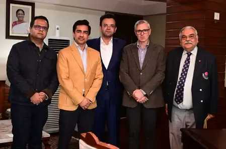 Could Rohan Jaitley and Mithun Manhas Revolutionize Cricket Infrastructure in J&K?
