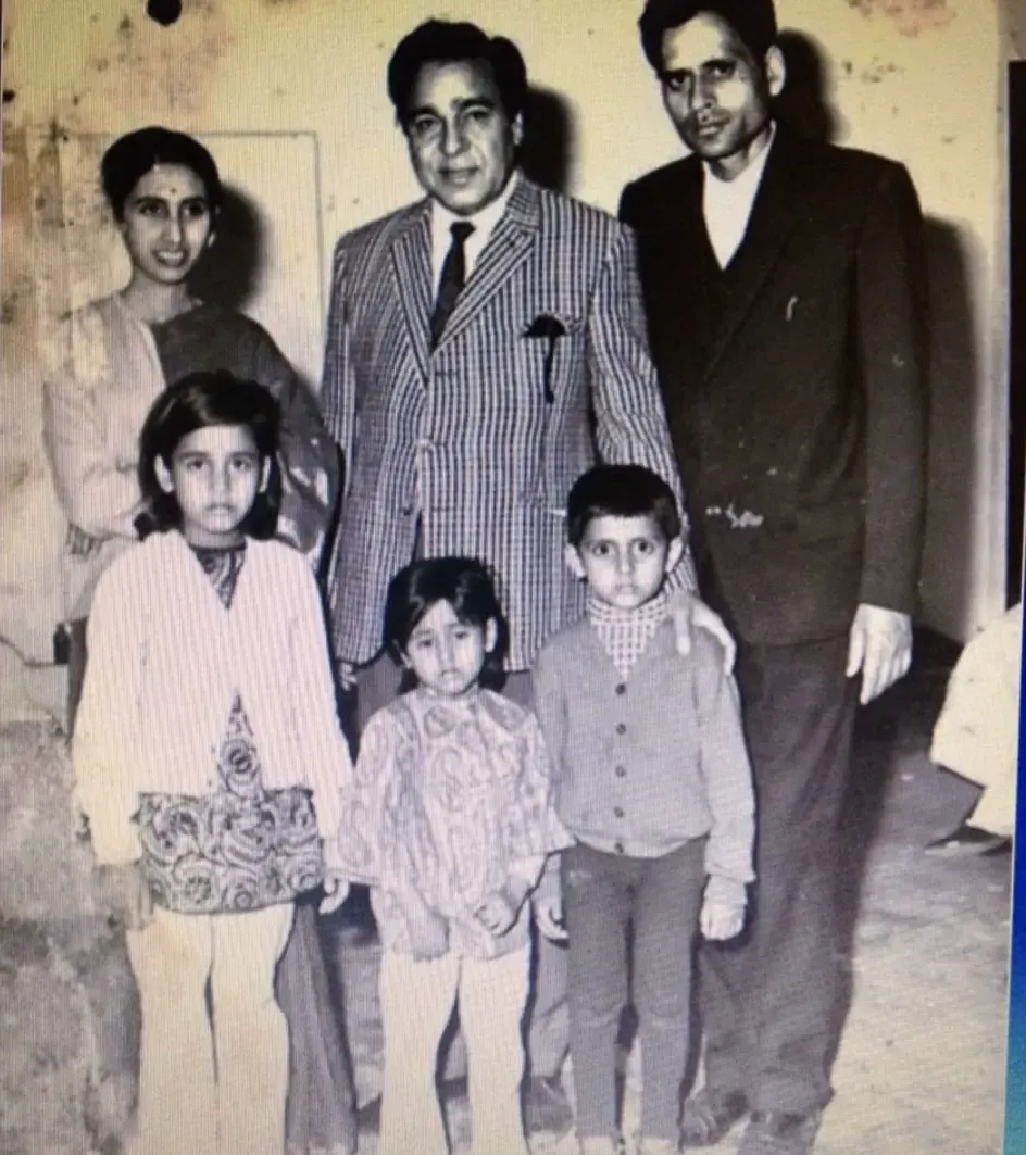 Rohitashv Gour shares rare childhood photo with Madan Puri from Shimla