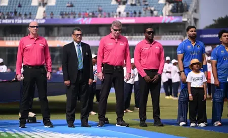 Is Roly Black the First Irish Umpire in a T20 World Cup Game?