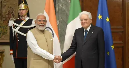 Modi meets Italy's Mattarella in Rome, deepens India-Italy strategic ties