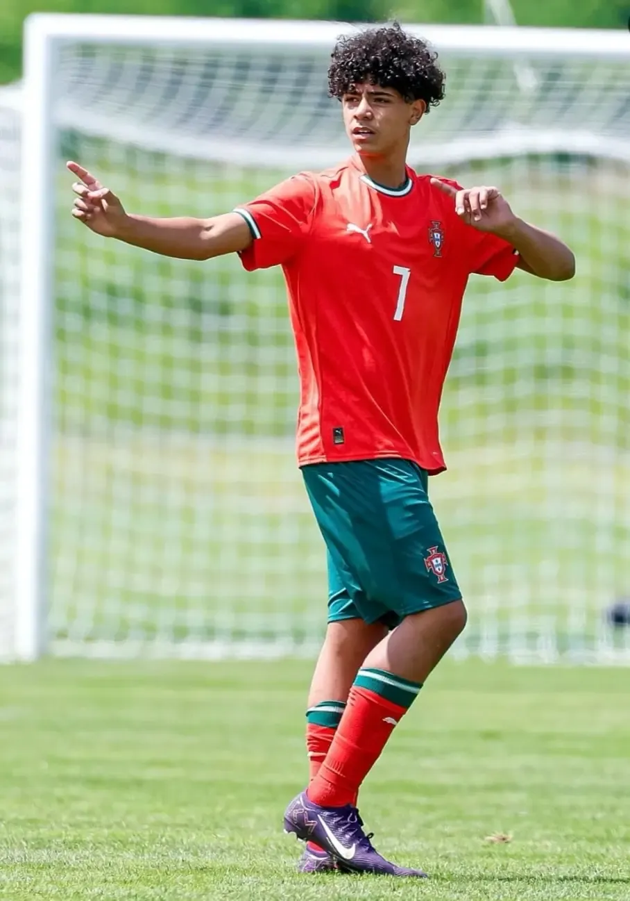 Did Ronaldo's son Cristiano Jr. Shine in Portugal's Victory Against Japan U-15?