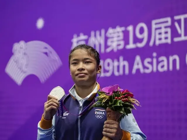 Roshibina Devi seals third Asian Games Wushu medal with 5-0 QF win