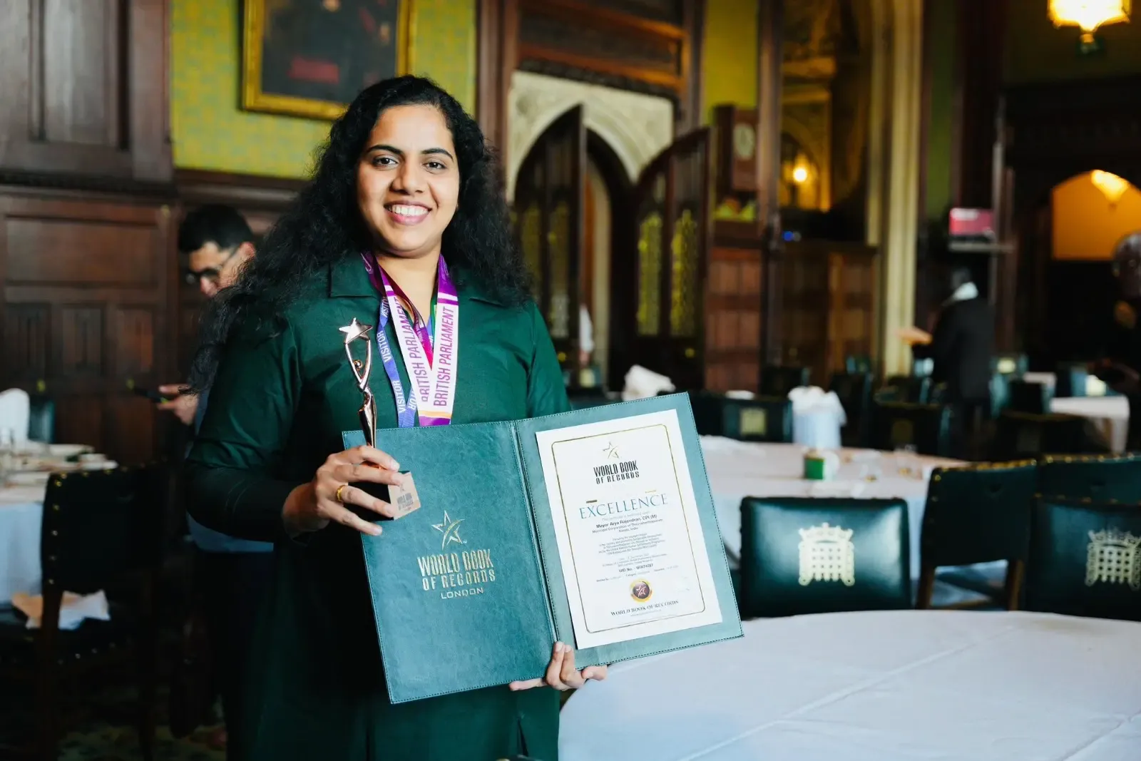 Is Thiruvananthapuram Mayor Arya Rajendran's London Award Controversial?