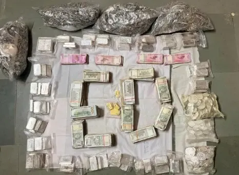 What led to the ED seizing Rs 4 crore in gold and silver from Gujarat's stock market advisor?