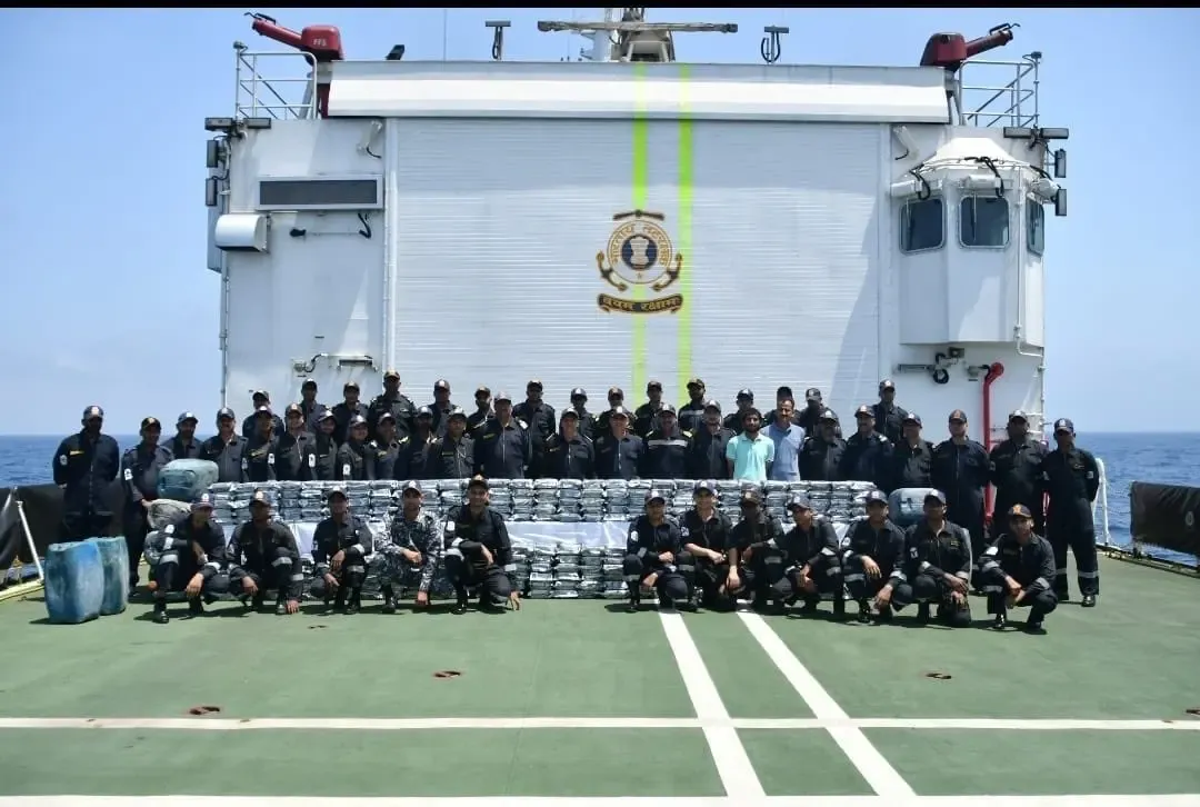 Rs 1,800 Crore Drug Seizure in Arabian Sea; Gujarat ATS and Coast Guard Conduct Major Operation