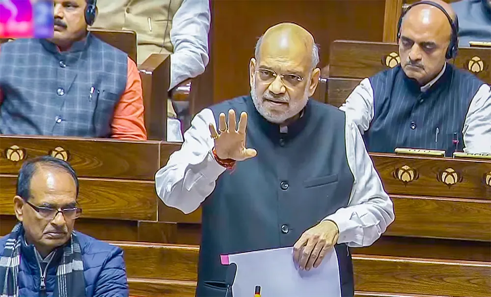 Amit Shah Critiques Congress on Constitution Issues, Quota Promises, and More
