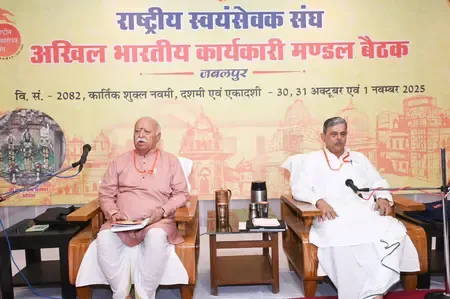 What Happened at the RSS's Three-Day Meeting with Chief Mohan Bhagwat in Jabalpur?