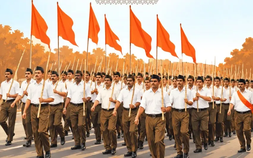 RSS turns 101: PM Modi hails century of nation-building on Vijayadashami