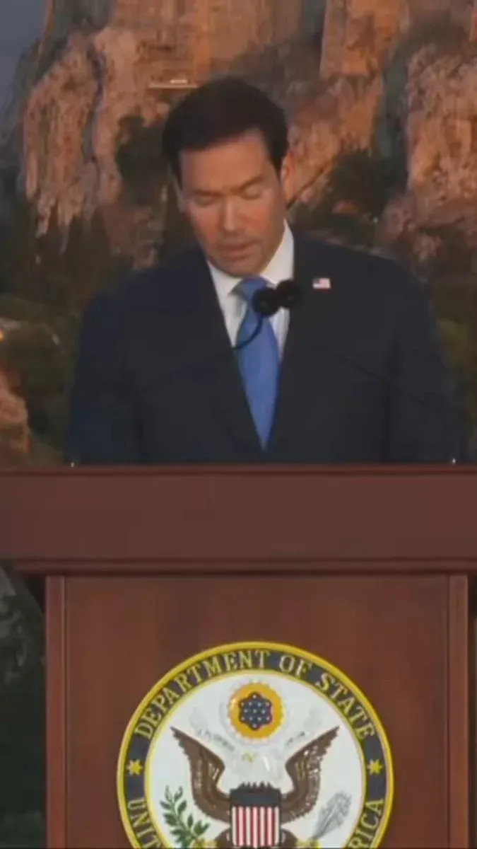 Rubio Delivers Remarks on American Nationalism from Athens Acropolis