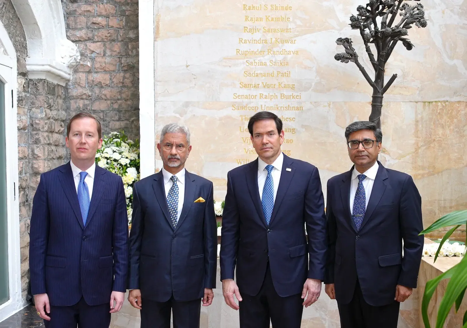 Rubio lays wreath at 26/11 Mumbai memorial, reaffirms US-India counter-terror ties