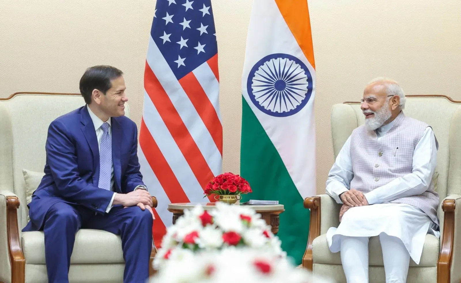 Rubio meets PM Modi in New Delhi, conveys Trump's White House invite