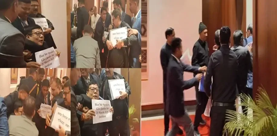 Commotion in Assam Assembly: BJP Blames Congress MLA for Assaulting Deputy Speaker