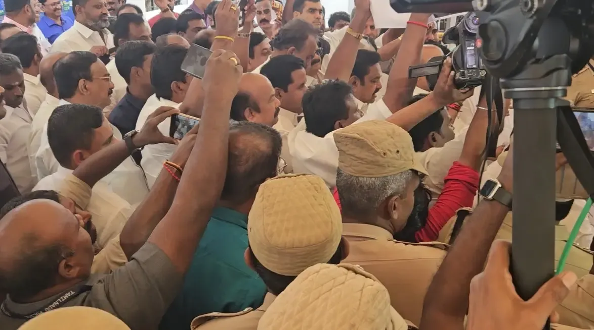 Chaos Erupts in Tamil Nadu Assembly Over Anna University Assault Incident, AIADMK Members Removed