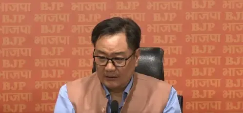 Why is Kiren Rijiju Criticizing Rahul Gandhi Over Haryana Elections?