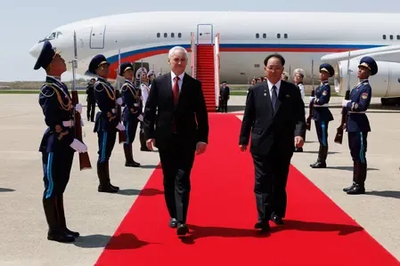 Kim Jong-un Meets Russia's Defence Chief in Historic Pyongyang Talks