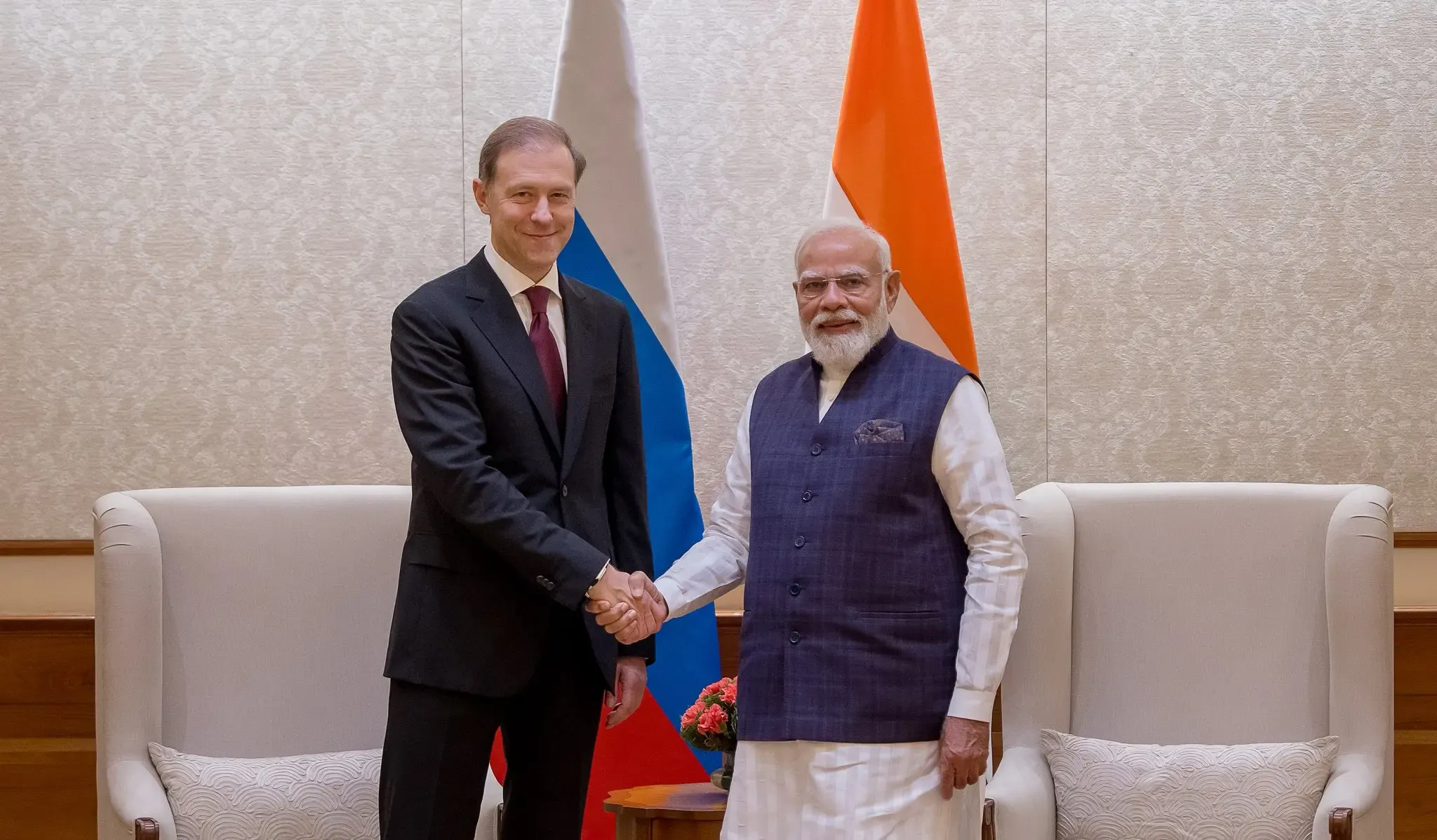 Manturov Meets PM Modi: Boosting India-Russia Strategic Ties
