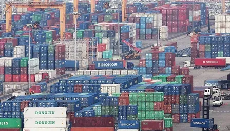 South Korea exports hit 2nd-highest ever in July, chips cross $41 billion