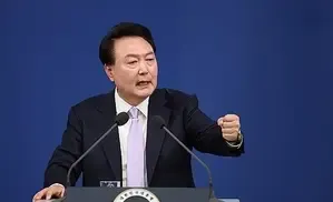 President Yoon of South Korea Again Rejects Investigation, Calls for Peaceful Protests