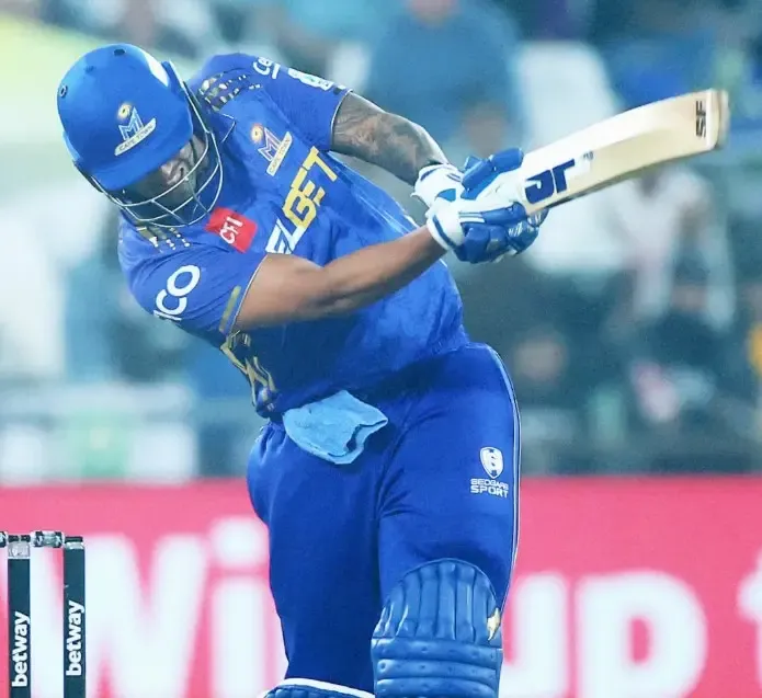 क्या एमआई केपटाउन ने बारिश से बाधित मैच में जोबर्ग सुपर किंग्स को 4 विकेट से हराया?