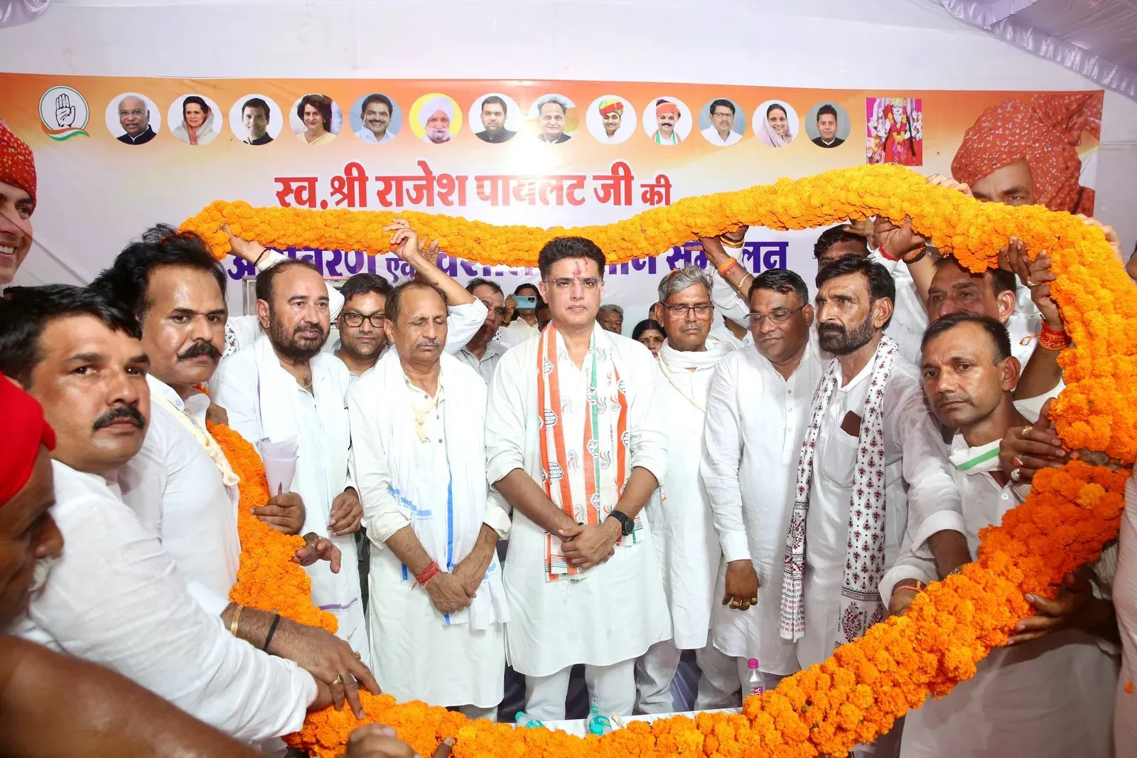 Sachin Pilot Addresses Kisan Sammelan in Karauli, Rajasthan