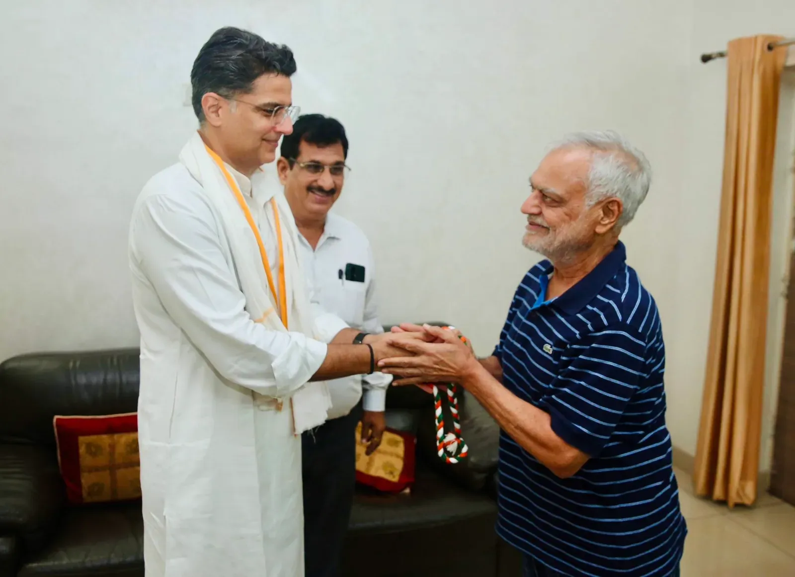 Sachin Pilot Visits Dr. C.P. Joshi, Extends Birthday Wishes