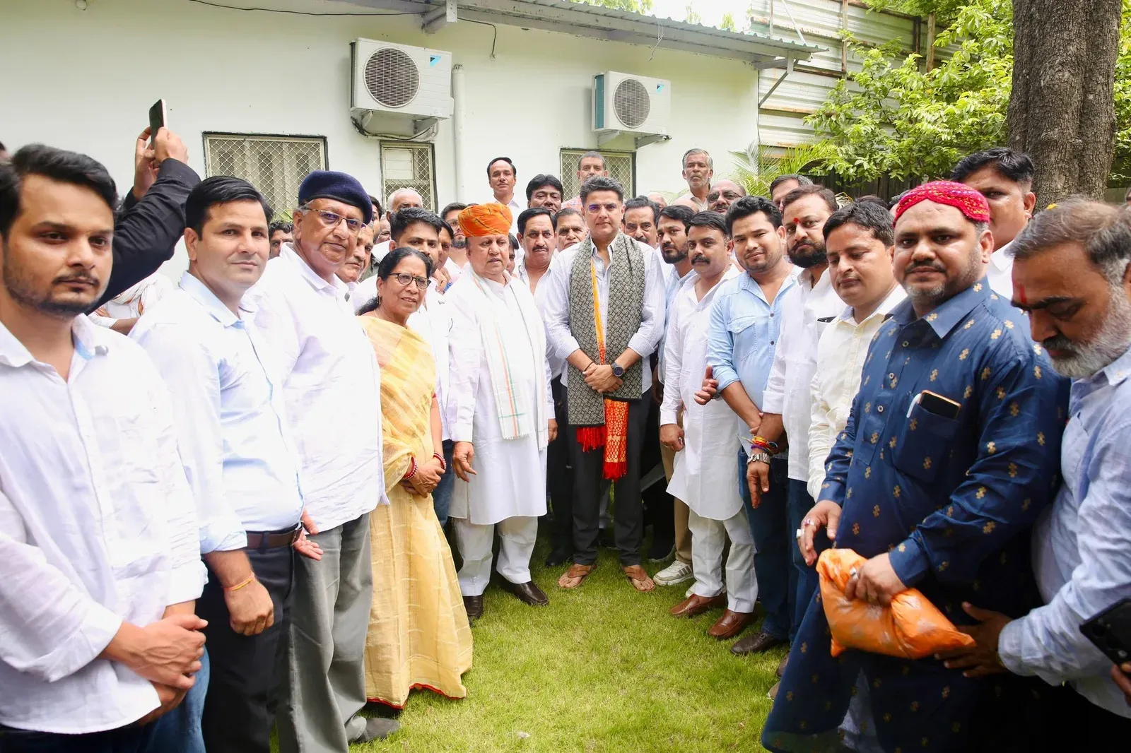 Sachin Pilot Visits Jaipur on Sunday Morning