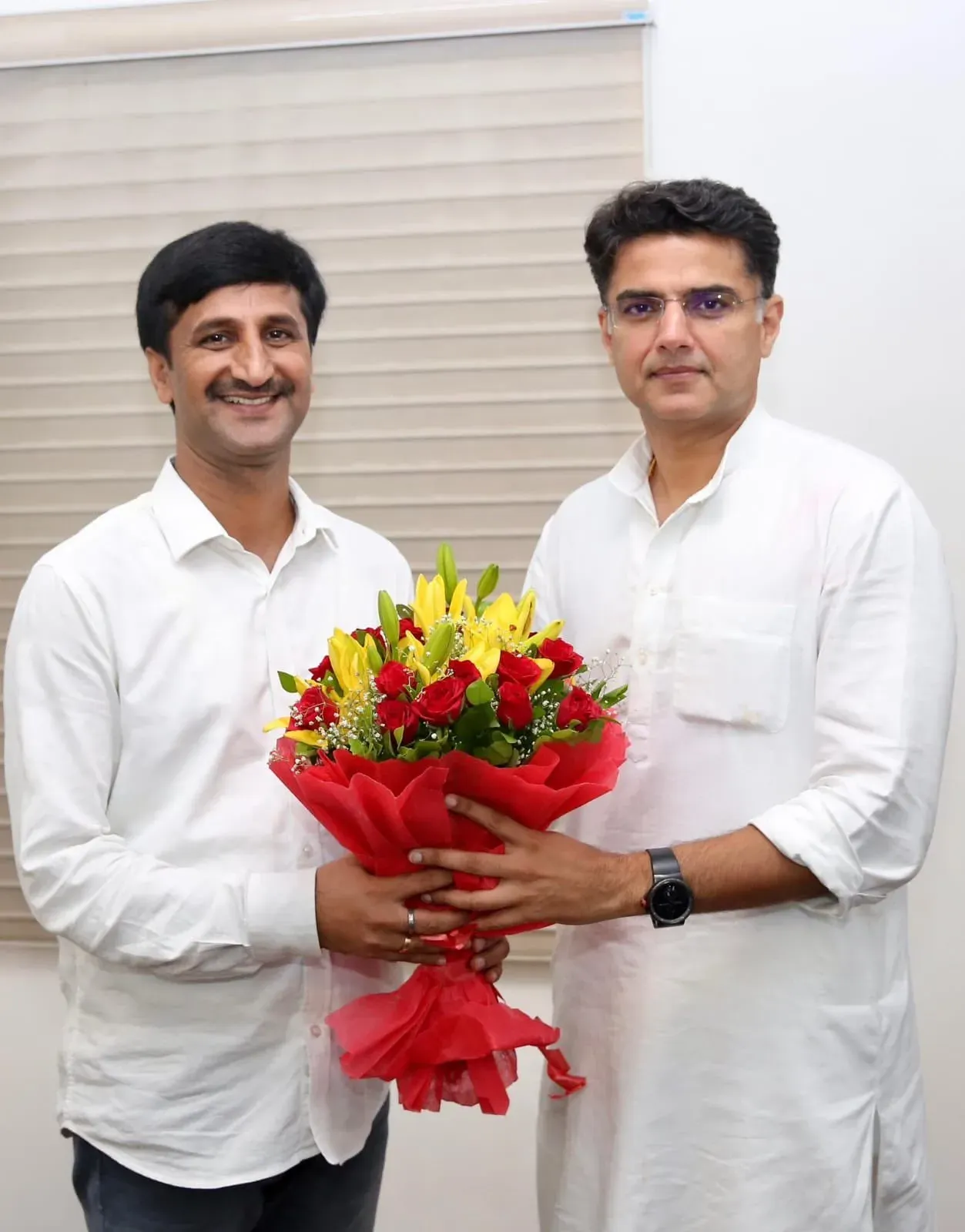 Sachin Pilot Wishes Indraj Gurjar on Birthday
