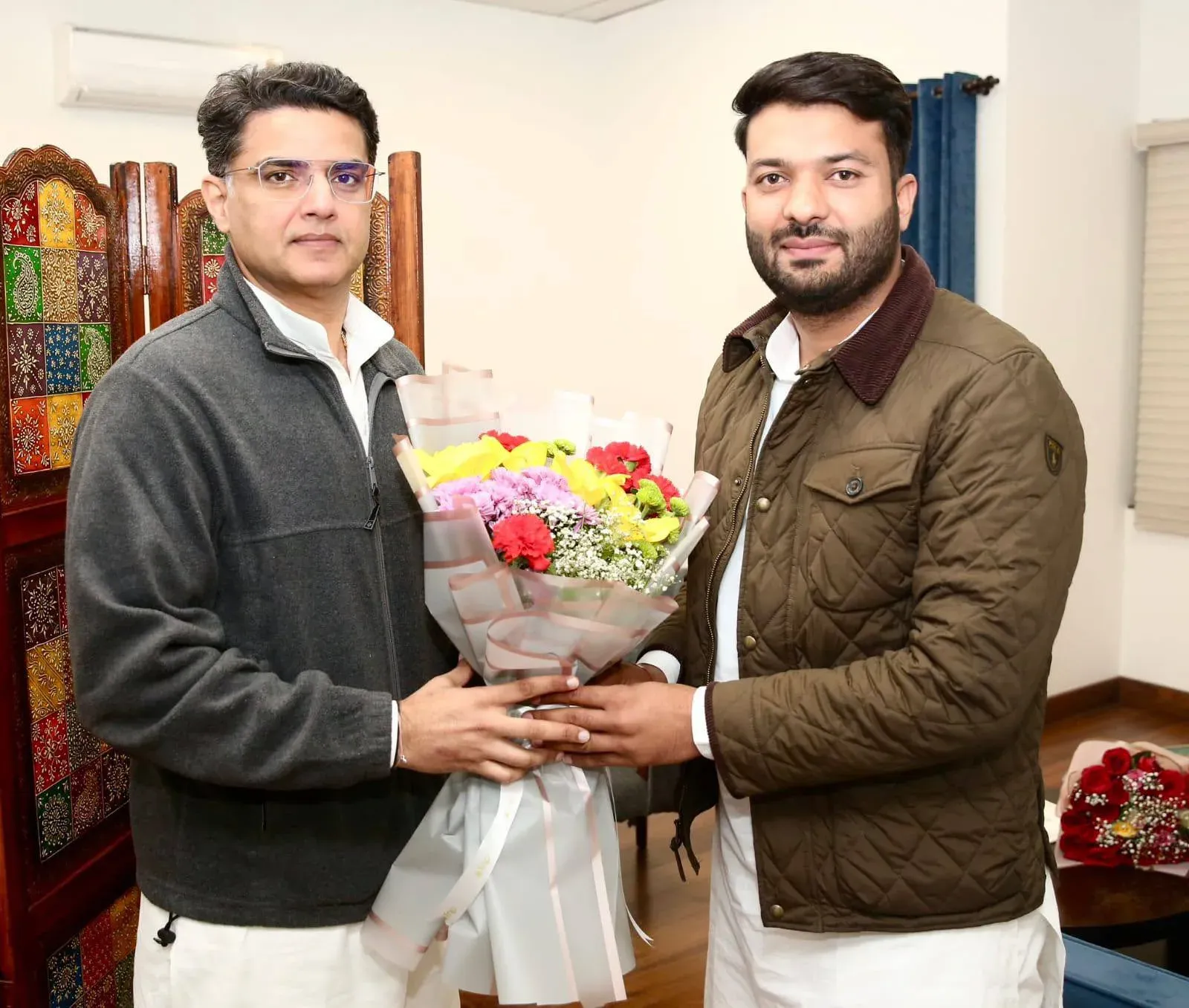 Sachin Pilot Wishes Nasirabad Congress Candidate on Birthday