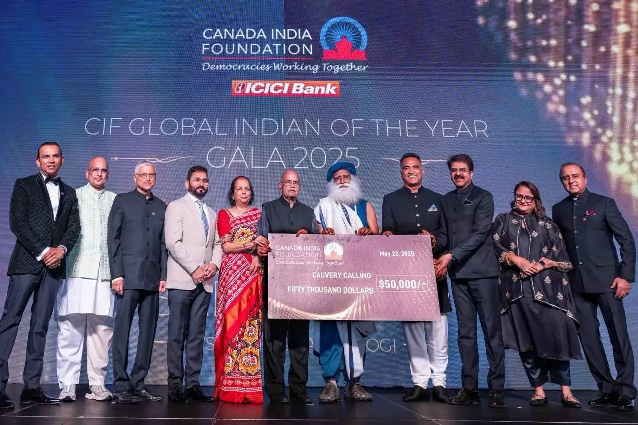 Did Sadhguru Just Win the 'Global Indian of the Year' Award from Canada India Foundation?