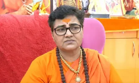 साध्वी प्रज्ञा सिंह ठाकुर का दिग्विजय सिंह को जवाब- कांग्रेस सदस्यों की कोई विचारधारा नहीं