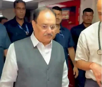 जेपी नड्डा एम्स से डिस्चार्ज: सफल एंजियोप्लास्टी के बाद 19 अगस्त को मिली छुट्टी