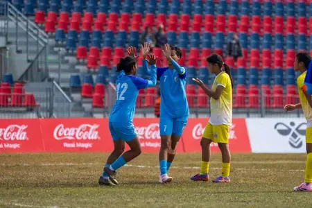 How Did India Dominate Bhutan 8-0 to Reach the SAFF U-19 Women’s Championship Final?