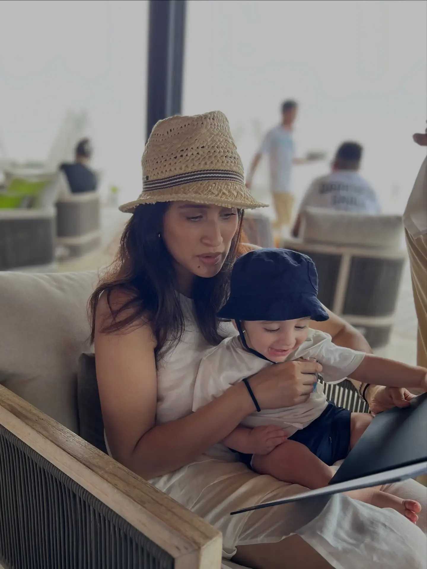 Did Sagarika Ghatge's 8-Month-Old Baby Boy Discover His Passion for Singing During Their Maldives Vacation?