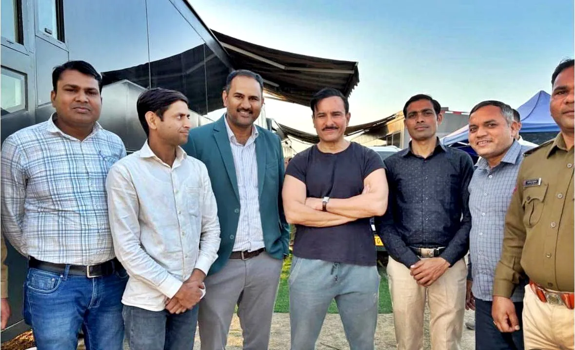 Saif Ali Khan Begins Filming New Movie at His Debut Location in Jaipur