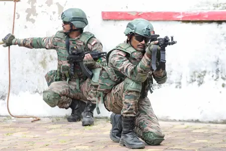 सैन्य-नागरिक संलयन: भारतीय सेना ने कच्छ के रण में जिला प्रशासन के लिए सीमा भ्रमण आयोजित किया 