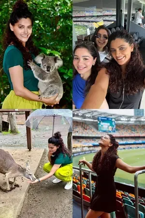 Saiyami Kher lives out her childhood fantasies in Australia