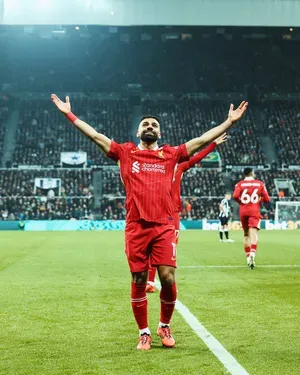 Salah sets Premier League record in Liverpool's draw at Newcastle