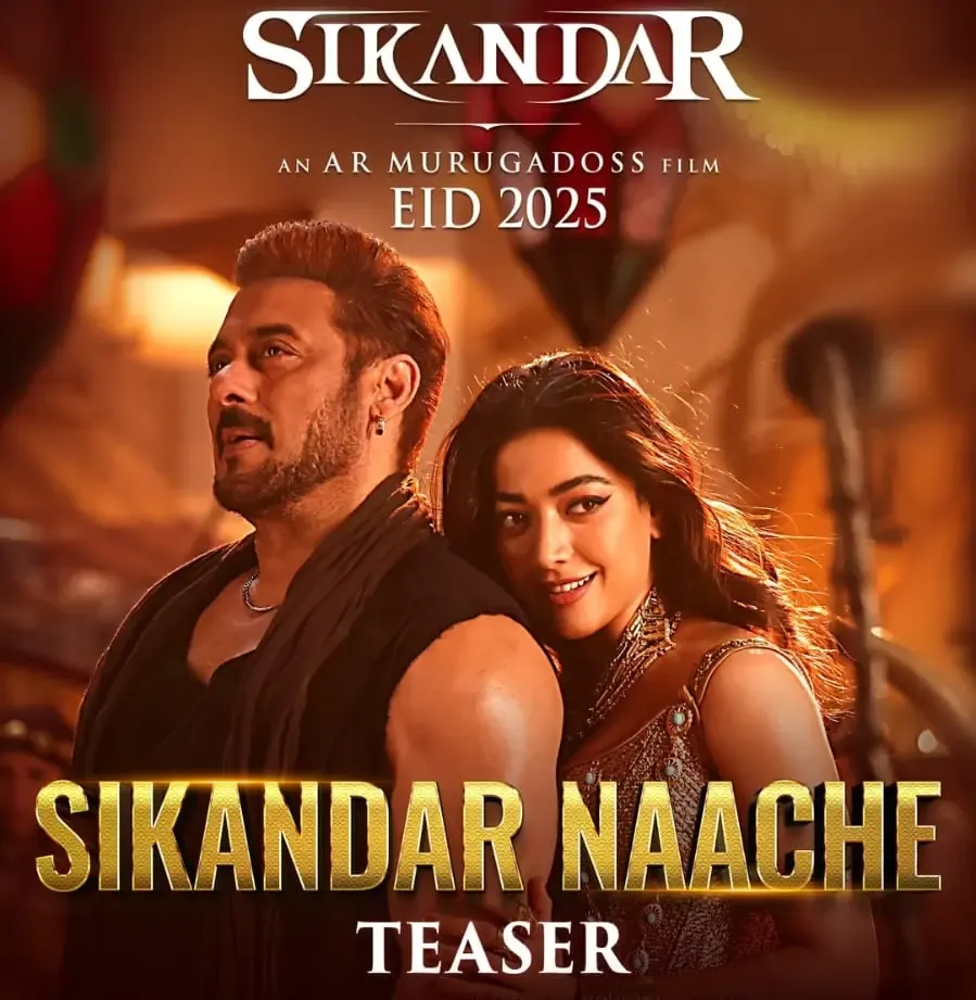 Salman Khan and Rashmika Mandanna Dance in 'Sikandar Naache' Teaser