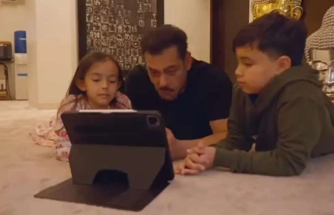 Did Salman Khan Share an Adorable Video of His Niece and Nephew Enjoying ‘Maatrubhoomi’ Ahead of the Release of Battle of Galwan?