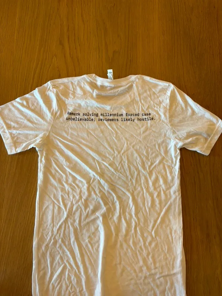 Sam Altman teases AI's Navier-Stokes solution in milestone shirt