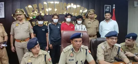 नोएडा : 'ग्राइंडर' डेटिंग ऐप के जरिए धोखाधड़ी करने वाले गैंग का पर्दाफाश, 4 आरोपी गिरफ्तार 