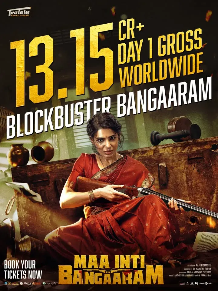 Samantha on Maa Inti Bangaram: Women drove our ₹13.15 crore Day 1 opening