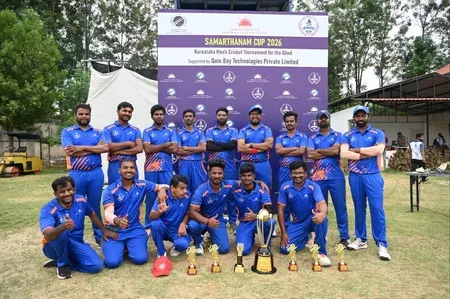 Samarthanam Bengaluru win Karnataka Blind Cricket title, beat JSB Ramanagara by 35 runs