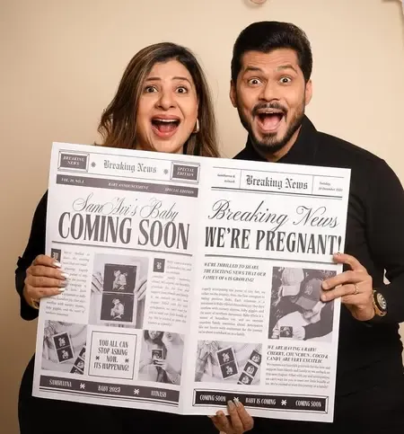 Sambhavna Seth, Avinash Dwivedi announce pregnancy via surrogacy after 10 years of marriage 