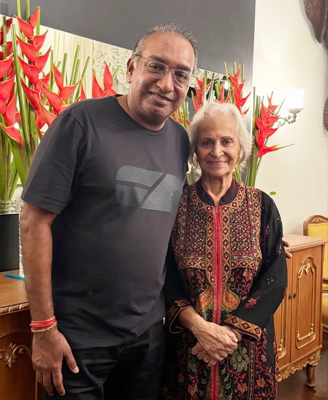 What did Sameer Nair learn from his meeting with Waheeda Rehman?