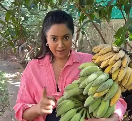 Sameera Reddy reveals how long it takes bananas to ripen naturally