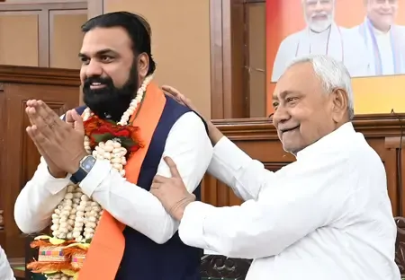 Historic Oath Ceremony: Samrat Choudhary Becomes Bihar's New Chief Minister