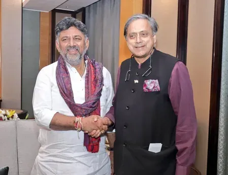 'समृद्धि, धर्मनिरपेक्ष शासन और समावेशी विकास का नया युग', डीके शिवकुमार को शशि थरूर ने दी शुभकामनाएं