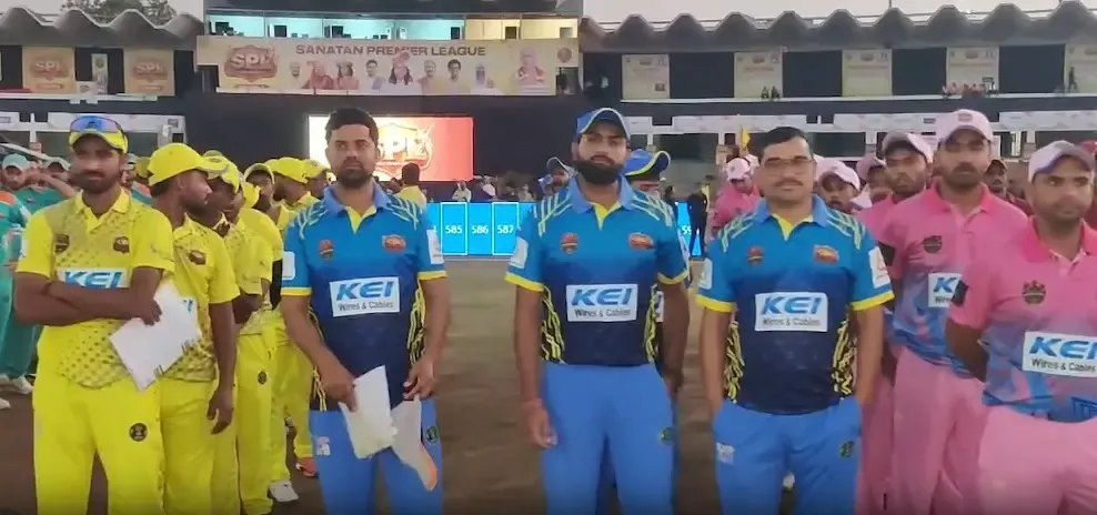 सुरेश रैना जैसे दिग्गज क्रिकेटरों के साथ सनातन प्रीमियर लीग का शानदार आगाज़