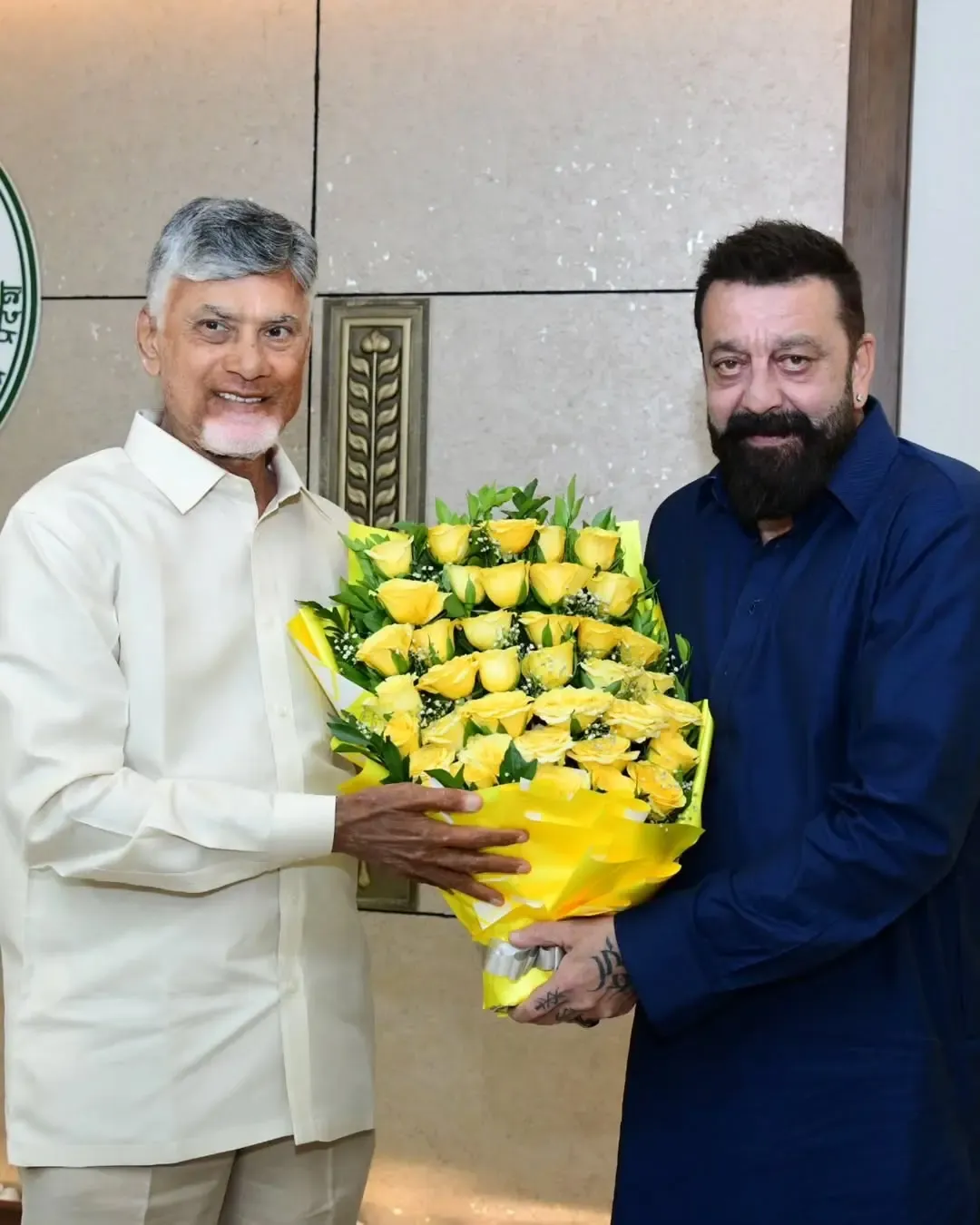Sanjay Dutt Praises Andhra CM N Chandrababu Naidu's Vision in Recent Visit